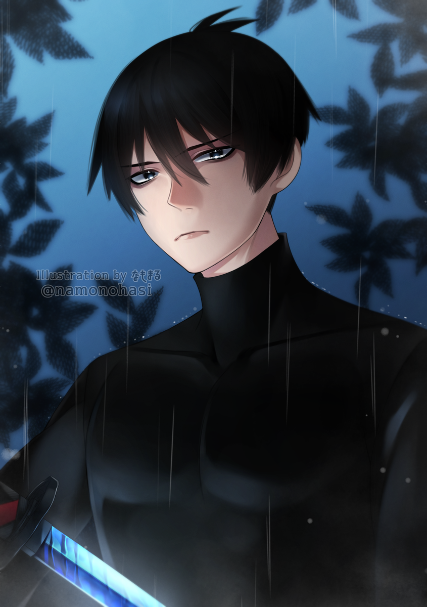 霧雨の降る森 リメイク記念に須賀君描いてみた イラストメイキング なもまるイラスト ゲームブログ