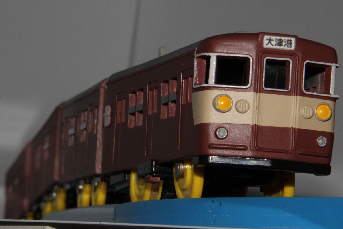 403系（TOMIX401系を改造） 401系高運転台・新塗装 増結4両