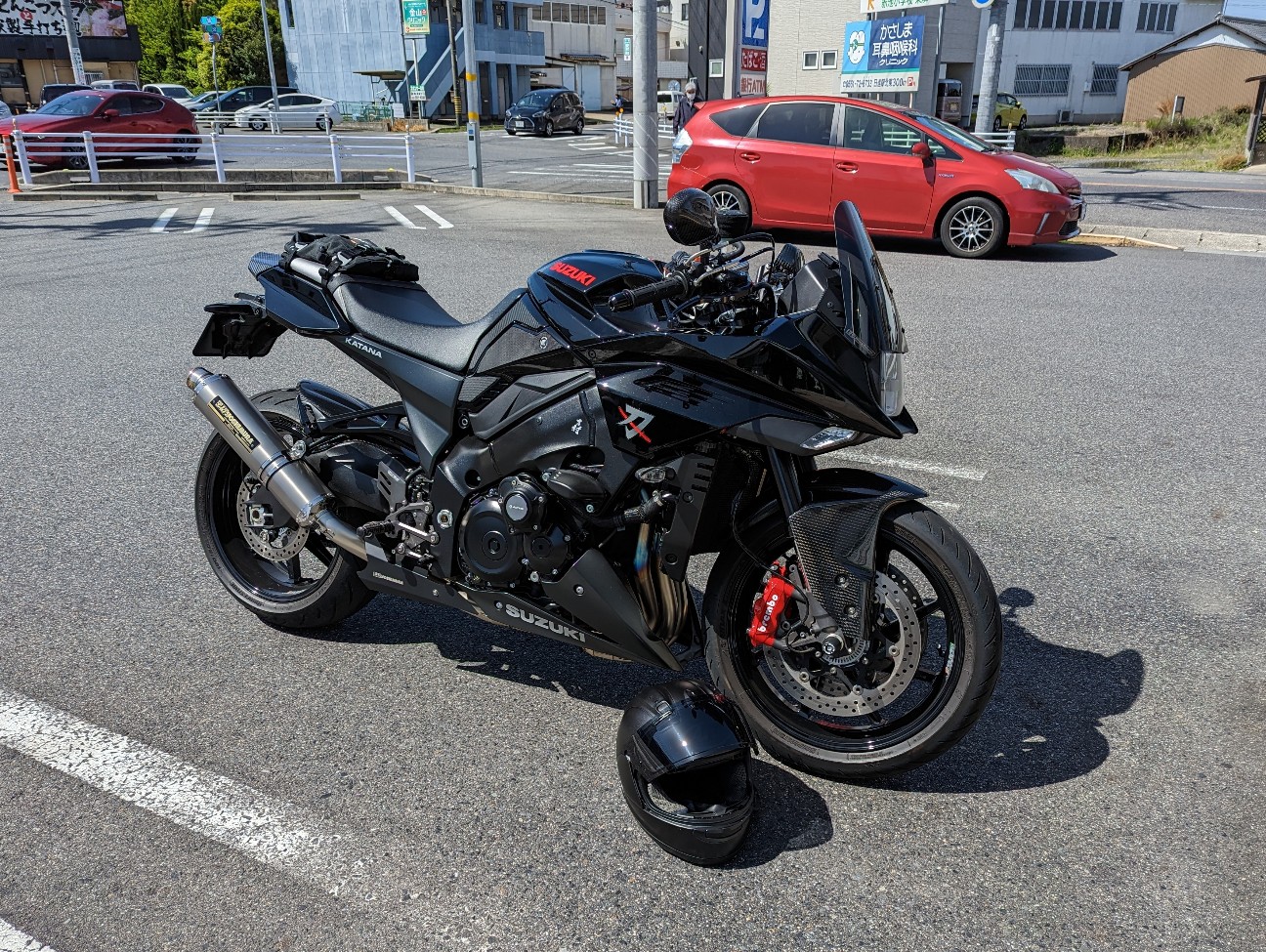GSX-S1000s カタナセパハンキット