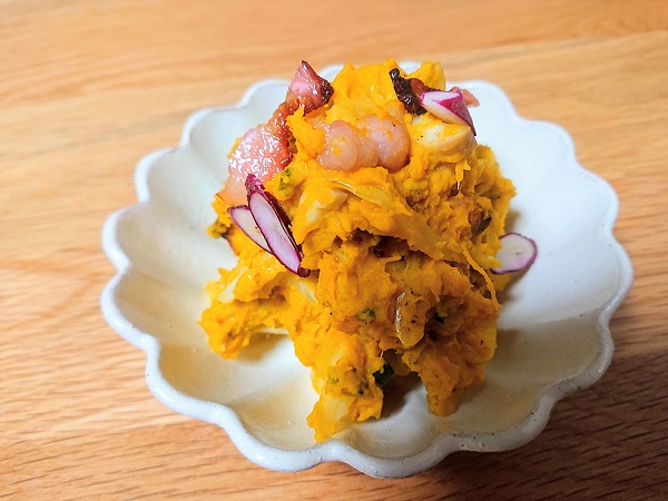 かぼちゃサラダ