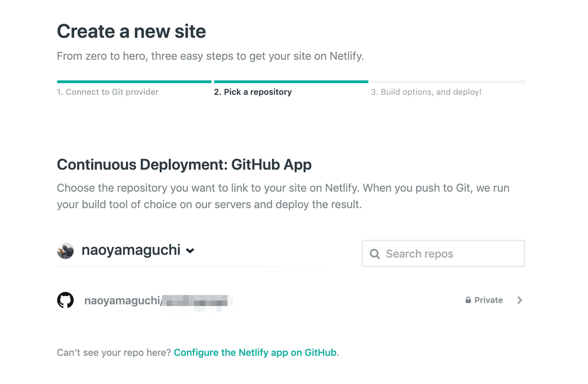 netlify linked github