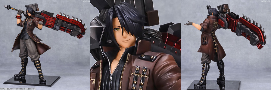 ゴッドイーター』雨宮リンドウがフィギュア化。重厚感たっぷりの