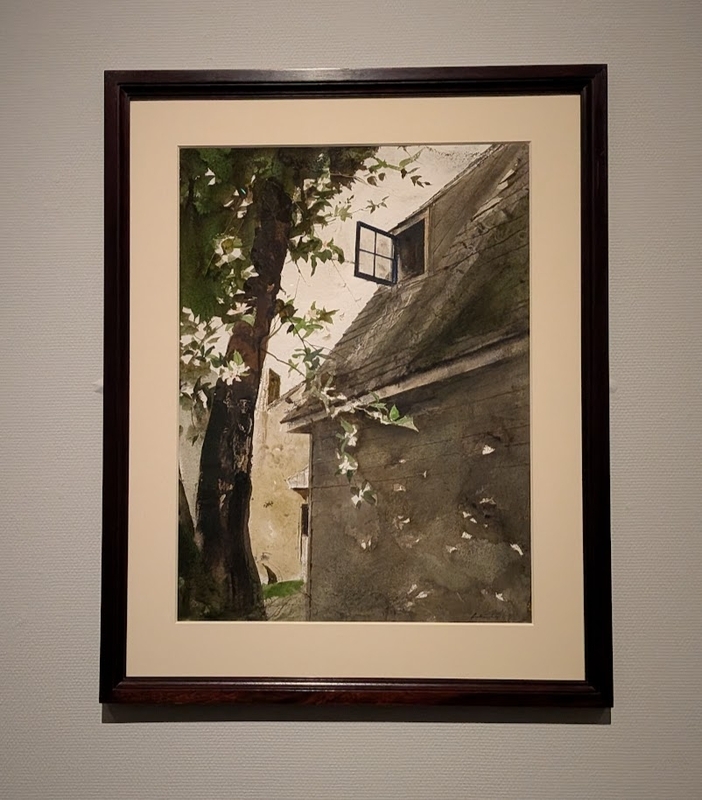 アンドリュー・ワイエス展」に行きました。 - 森の中の一本の木