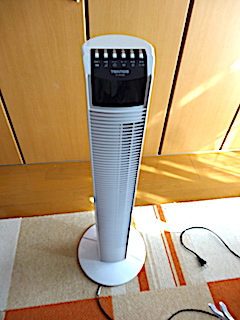ホコリ製造機と化しているもの タワー型扇風機の掃除方法 ミニマム探し