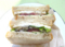 Cafe 8のトーフステーキサンドイッチ（アースデイにて）