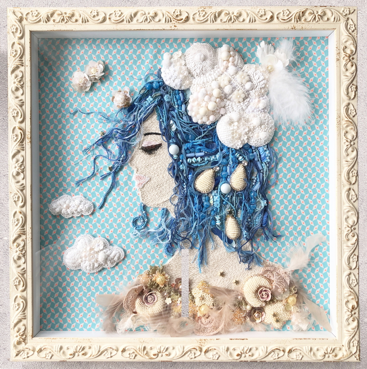 意識している、刺繍と距離感のハナシ｜はなこまち/刺繍作家