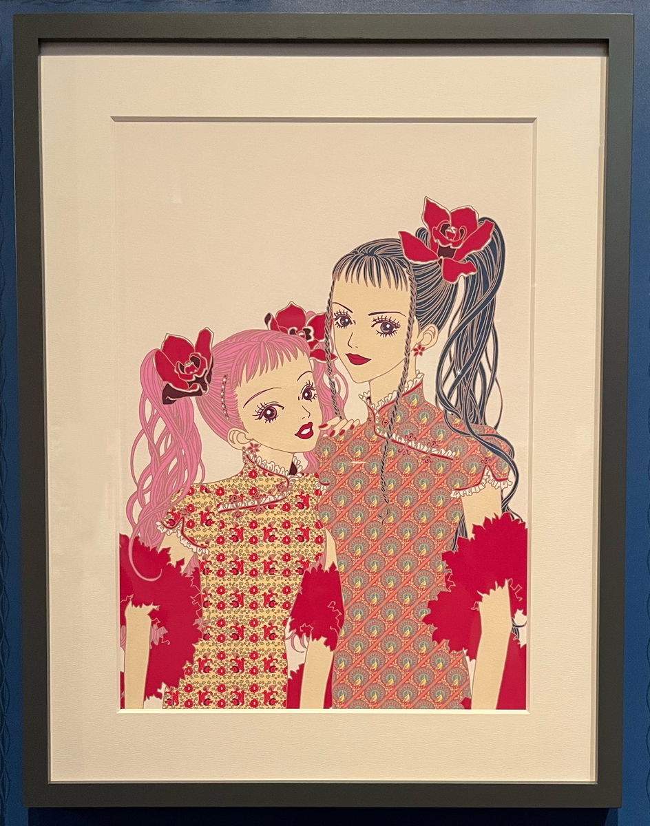 矢沢あい展へ - 刺繍作家のBlog