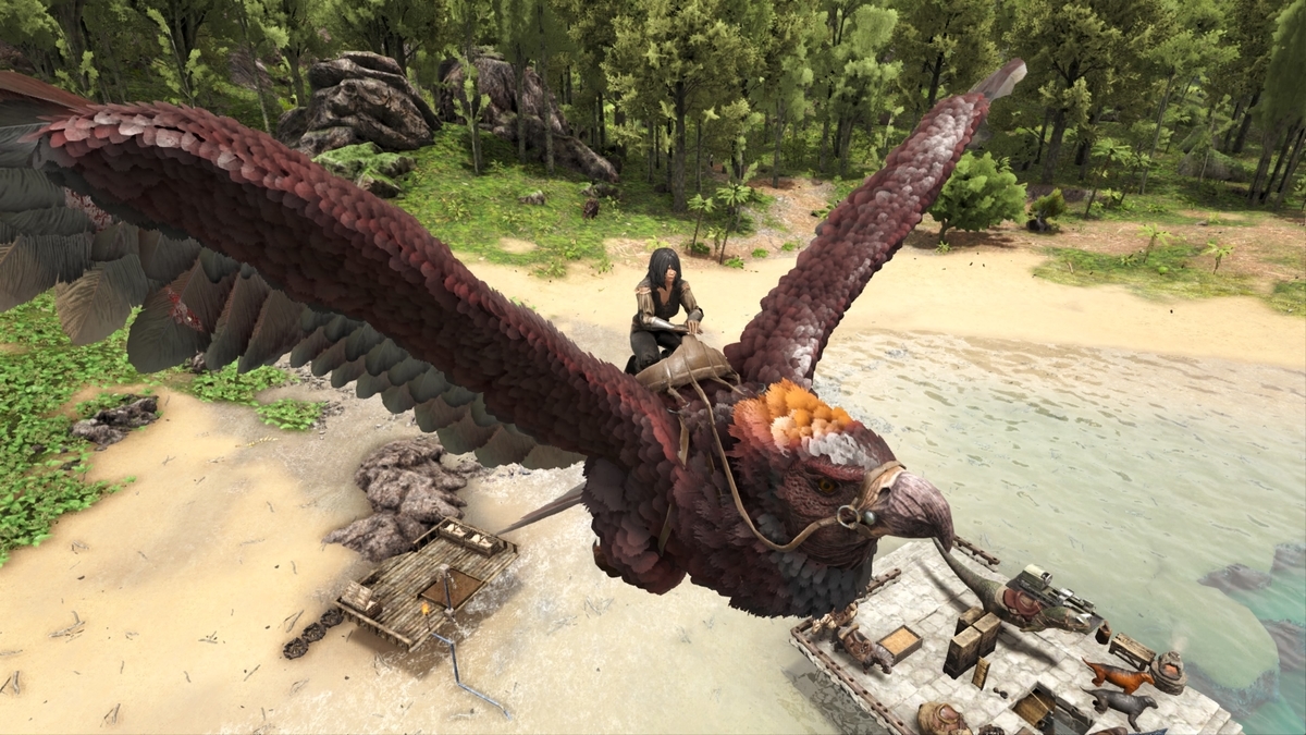 アルゲンをテイムすると強気になる Ark もう一度いつものarkを遊びたい ロストアイランド その２ くうはくの７４５