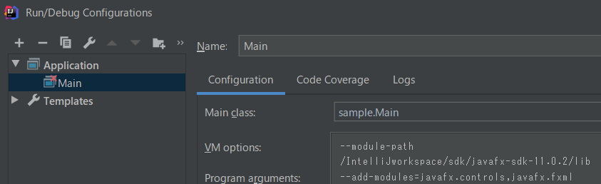 IntelliJでjavafxを使う時の初期設定 - ブログ