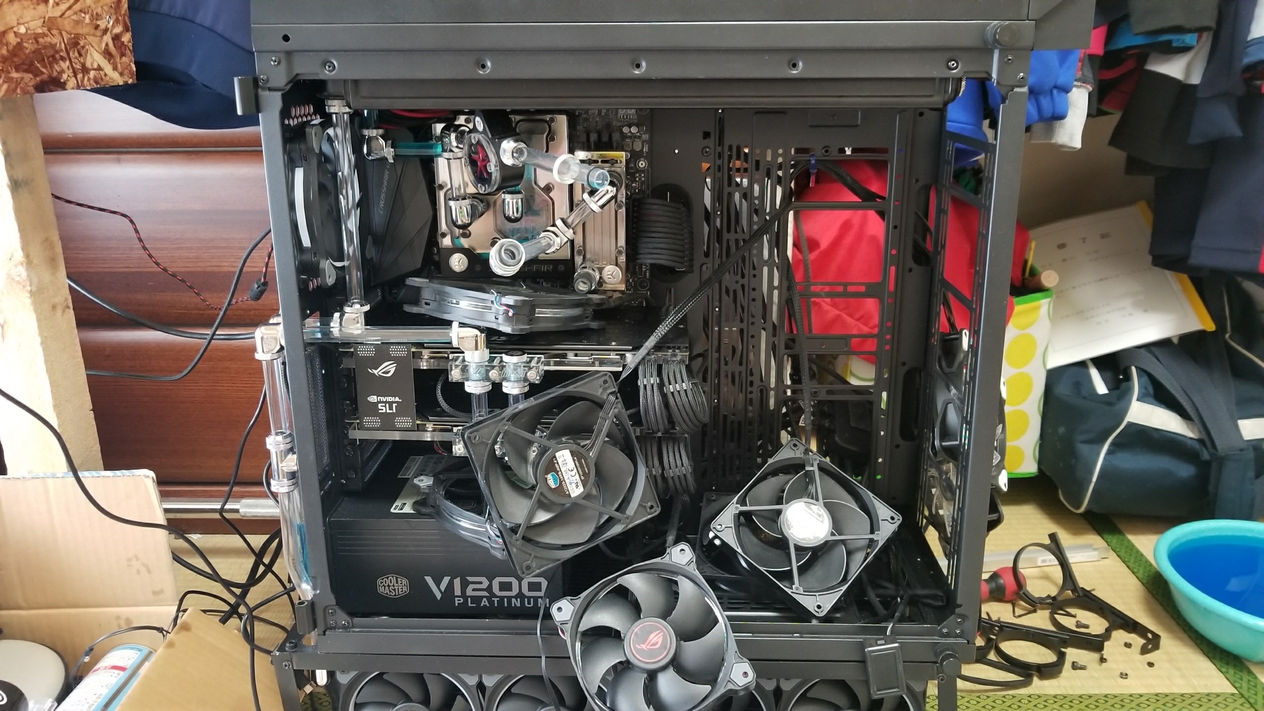 thermaltake pacific p1 black 本格水冷ポンプ Pacific P1 Black D5 Pump w/ Silent Kit