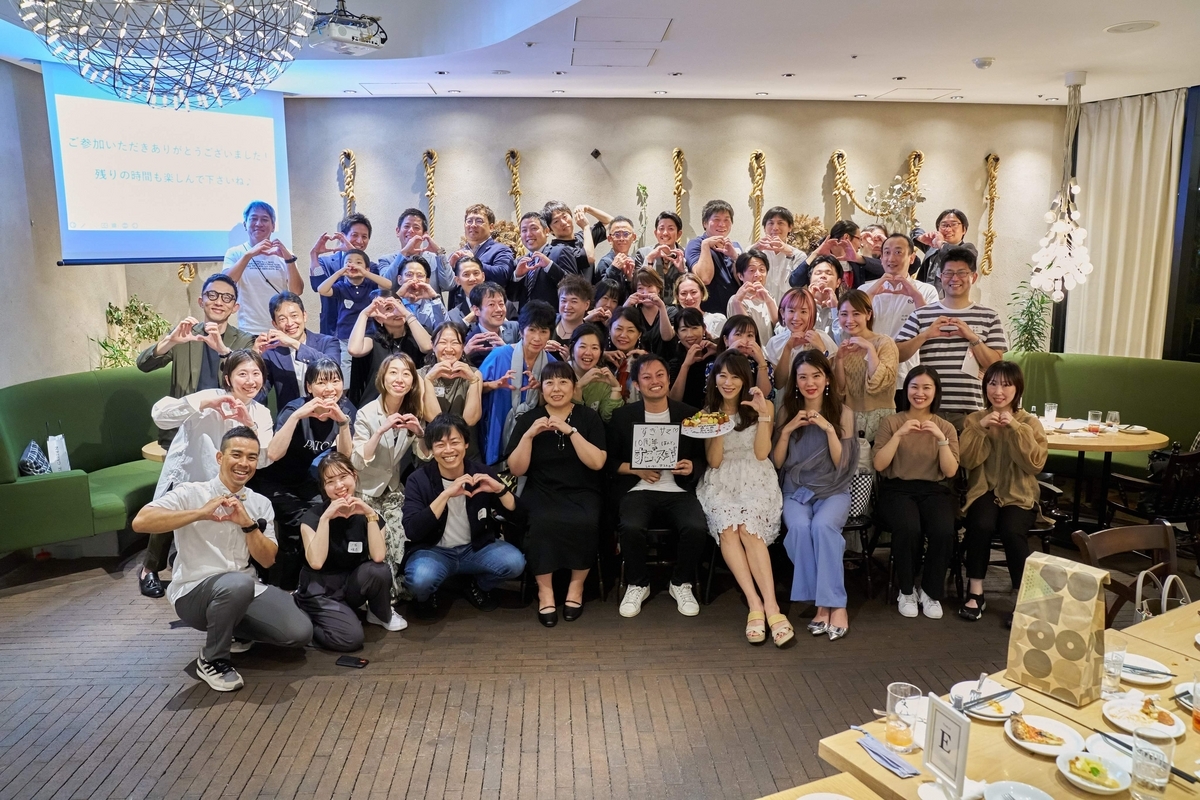 ピラティススタジオB＆B肥後橋10周年パーティー