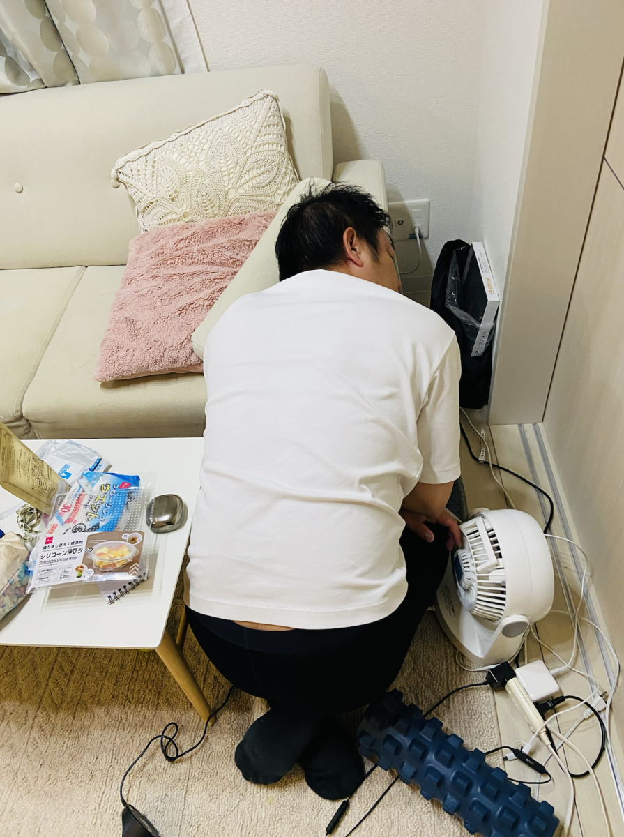 寝姿