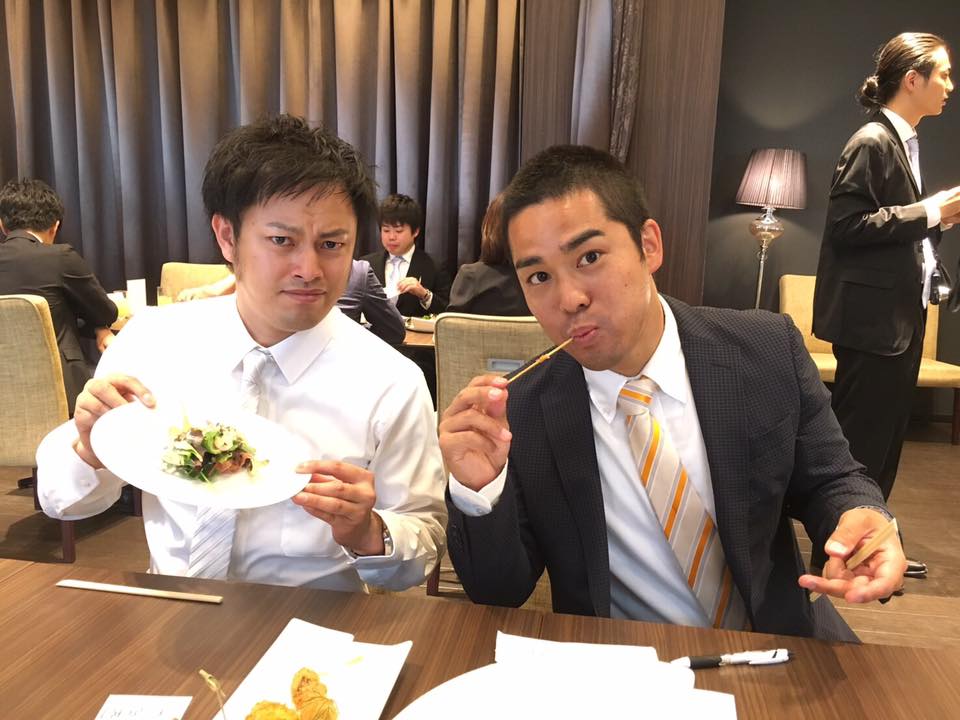 スタッフの結婚式にて