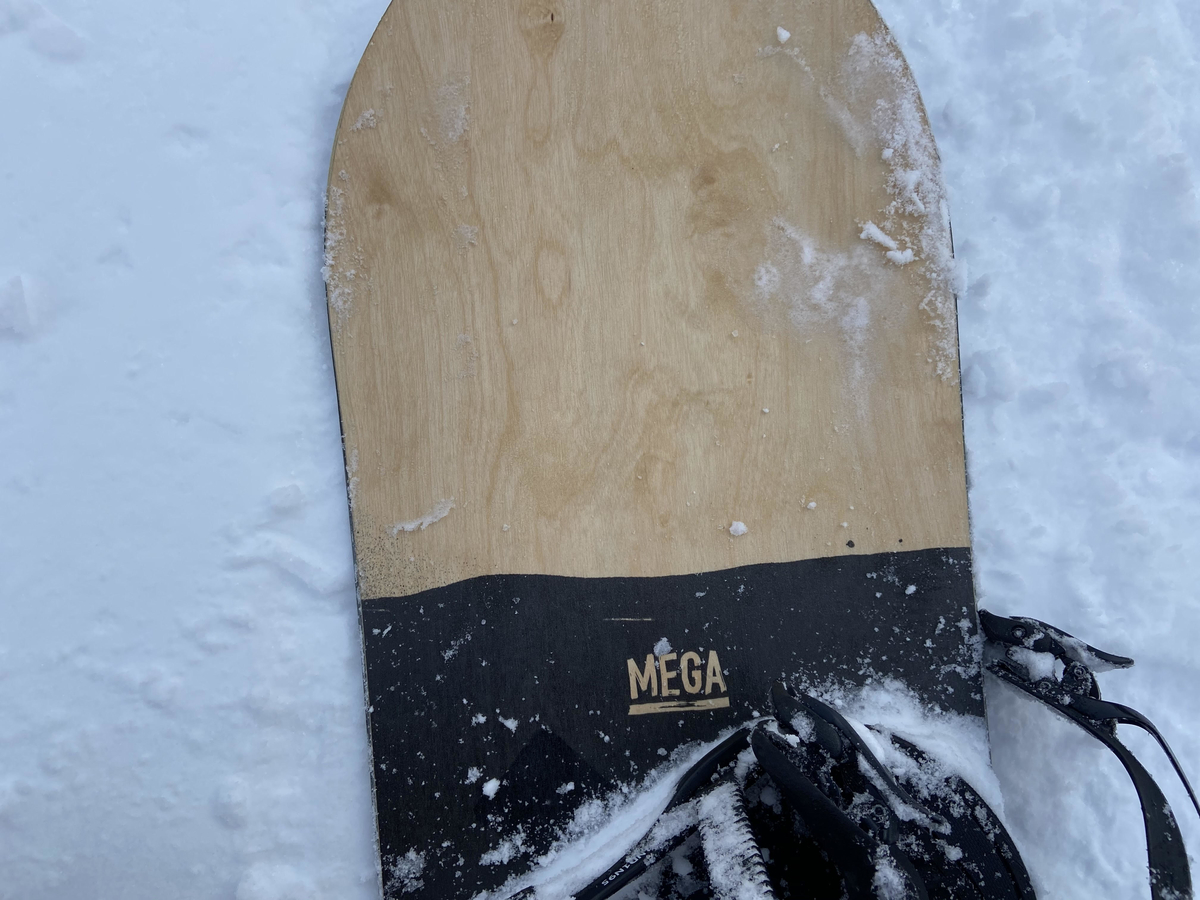 Snowboard板 DC MEGA 156.5 ラスタ