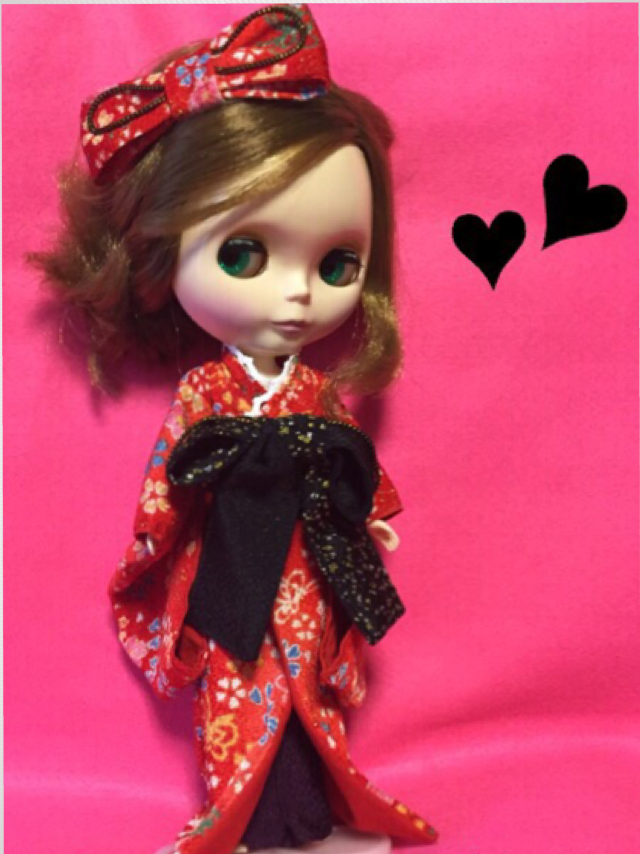 ブライス花魁着物