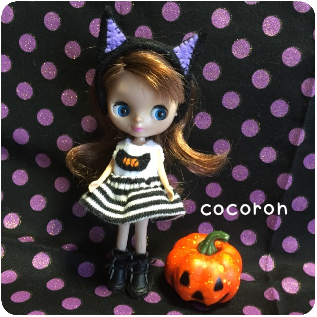 ちょっと早めのプチブライス ハロウィン🎃コーデ - ドールのための