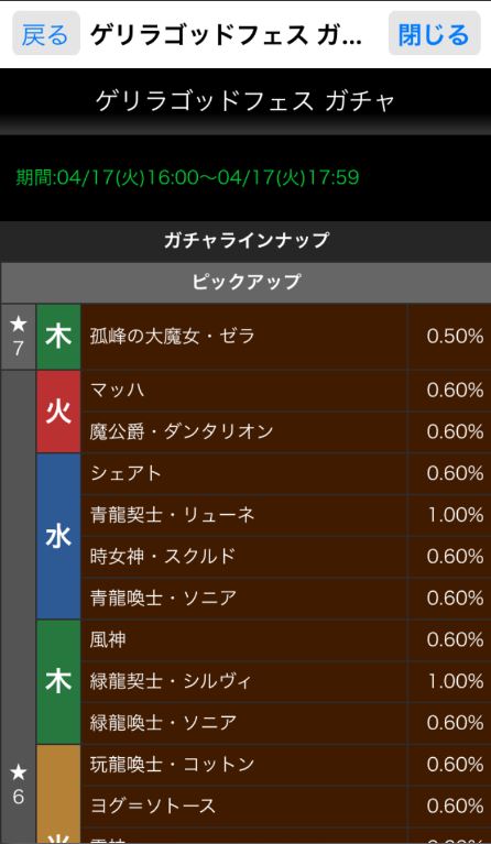 突然のゲリラゴッドフェス 18年4月17日 なおしっこのパズドラ思案 突然のゲリラゴッドフェス 18年4月17日 なおしっこのパズドラ思案