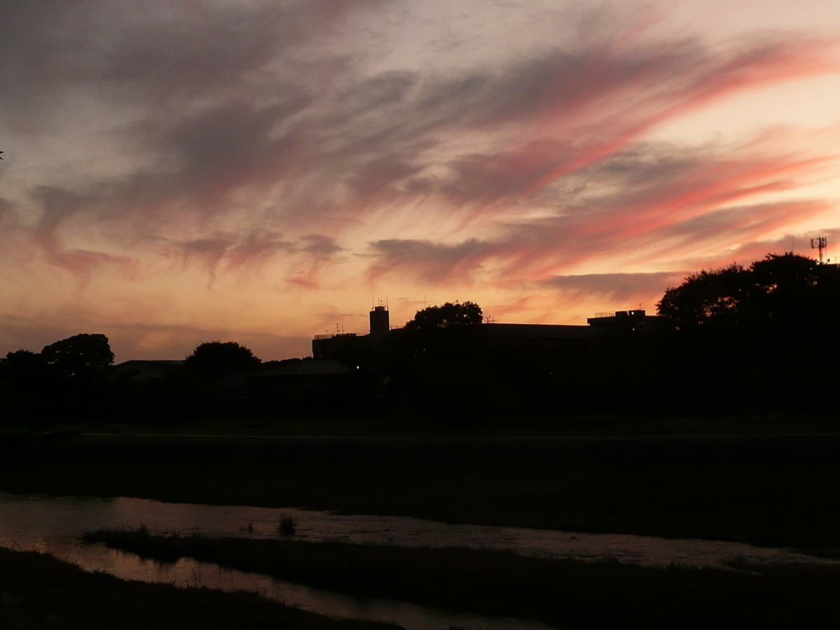 京都 鴨川の夕景 光つかまえて 雫と海と季節のフォトブログ
