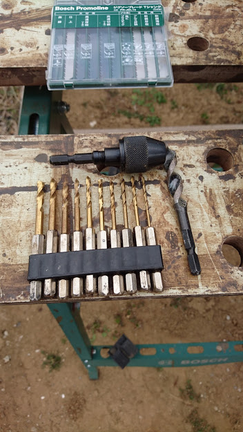 日曜大工　工具一式　ウッドデッキ制作等 ウッドデッキDIY】大工道具を揃える 続き - うちラボ