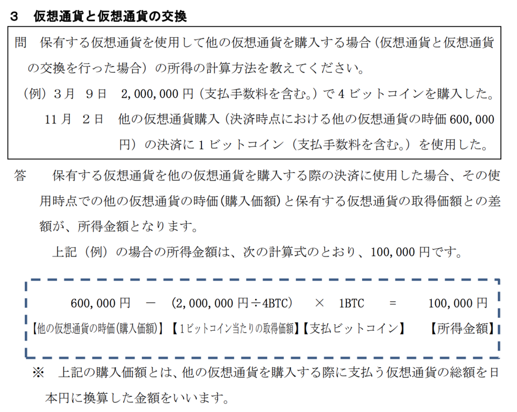 仮想通貨_税金_確定申告_国税庁