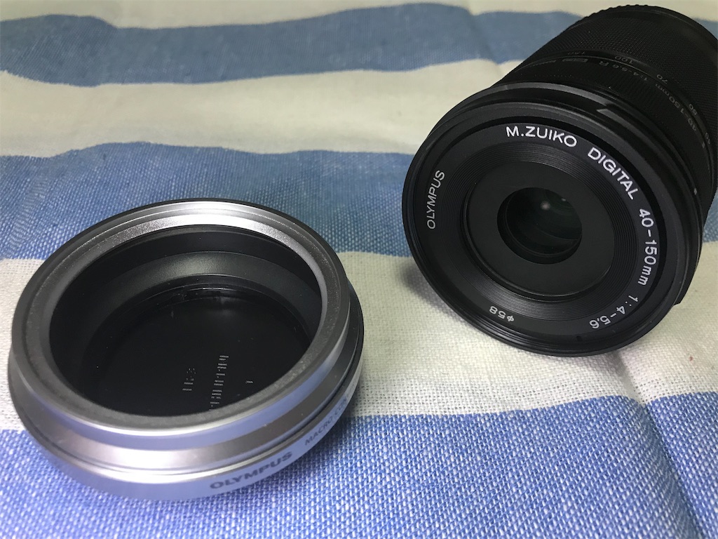 望遠ズームにマクロコンバーター付けてみた。 - カメラ屋元公式