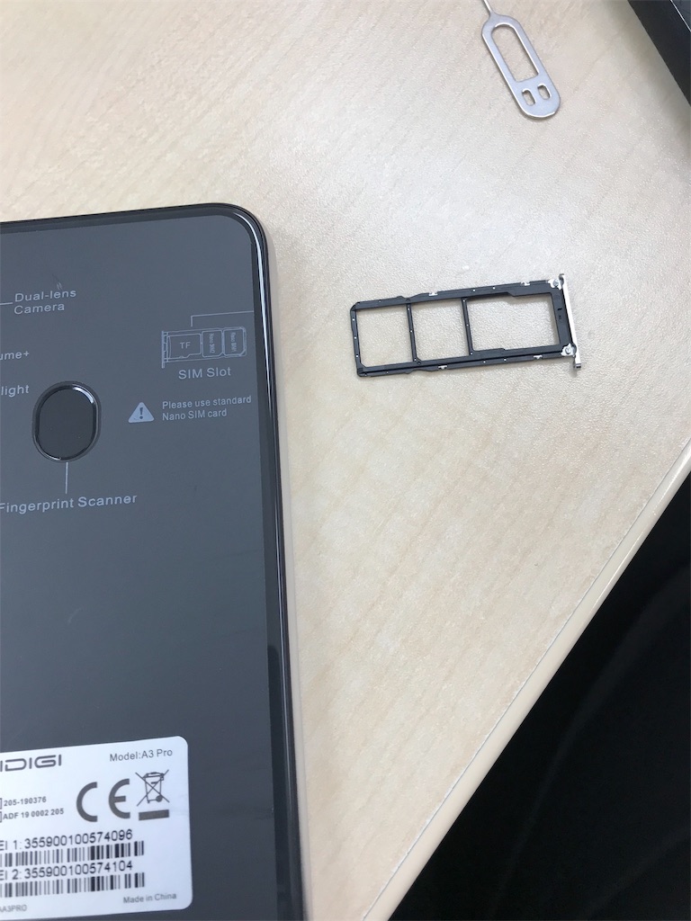 SIMフリースマホ UMIDIGI A3 Pro を購入。 - カメラ屋元公式中の人