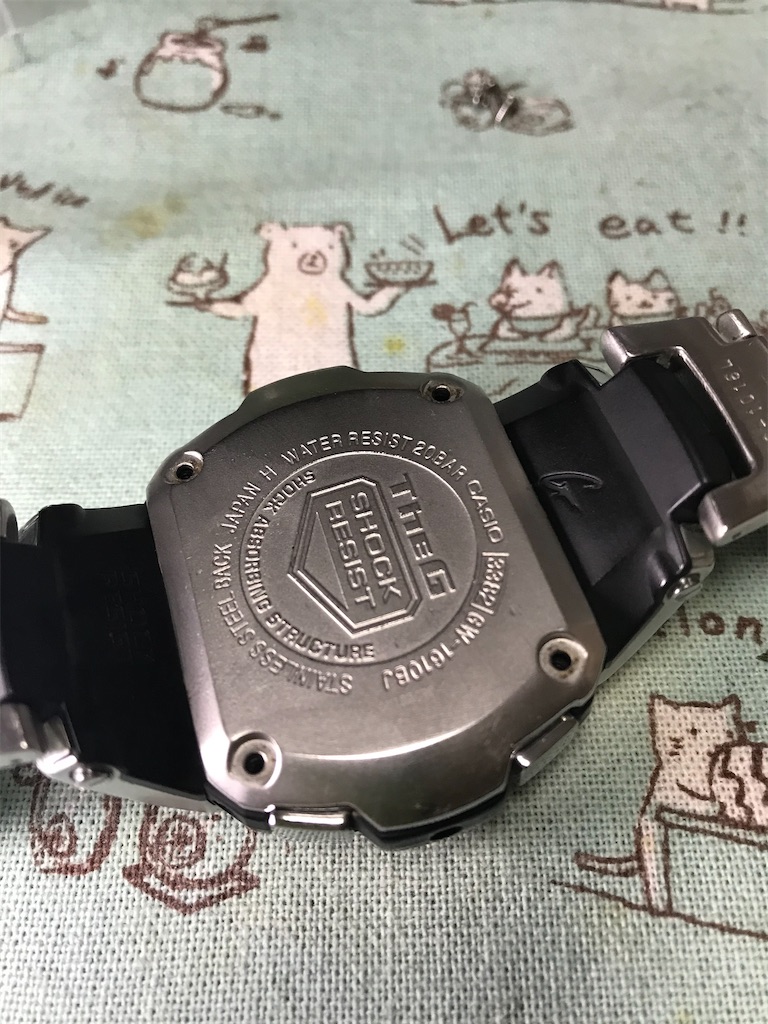 G-SHOCK GW-1610BJ-1AJFの電池交換。 - カメラ屋元公式中の人
