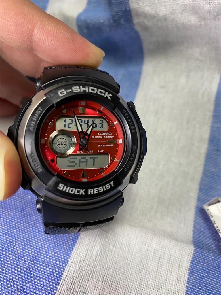 G-SHOCK G-300-4AJFの電池交換。 - カメラ屋元公式中の人 アオキ