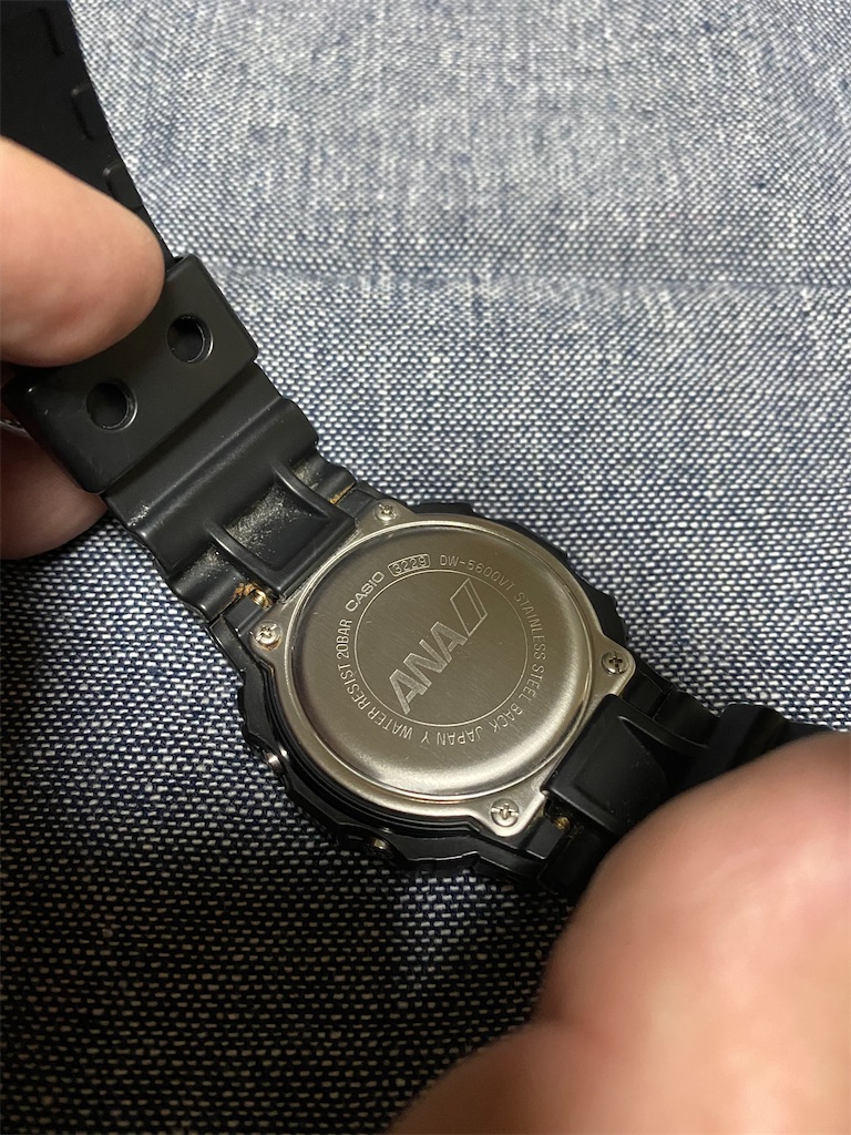 G-SHOCK DW-5600VT ANAモデルの電池交換。 - カメラ屋元公式中の
