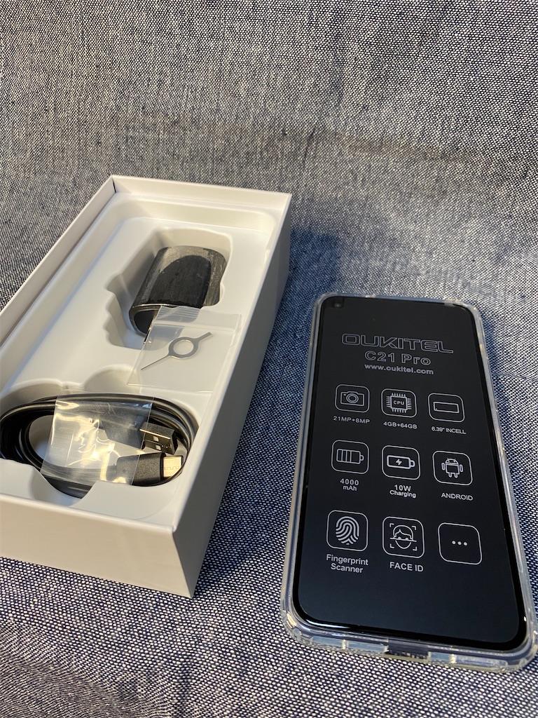 simフリースマホ OUKITEL C21 Proを購入。 - カメラ屋元公式中の