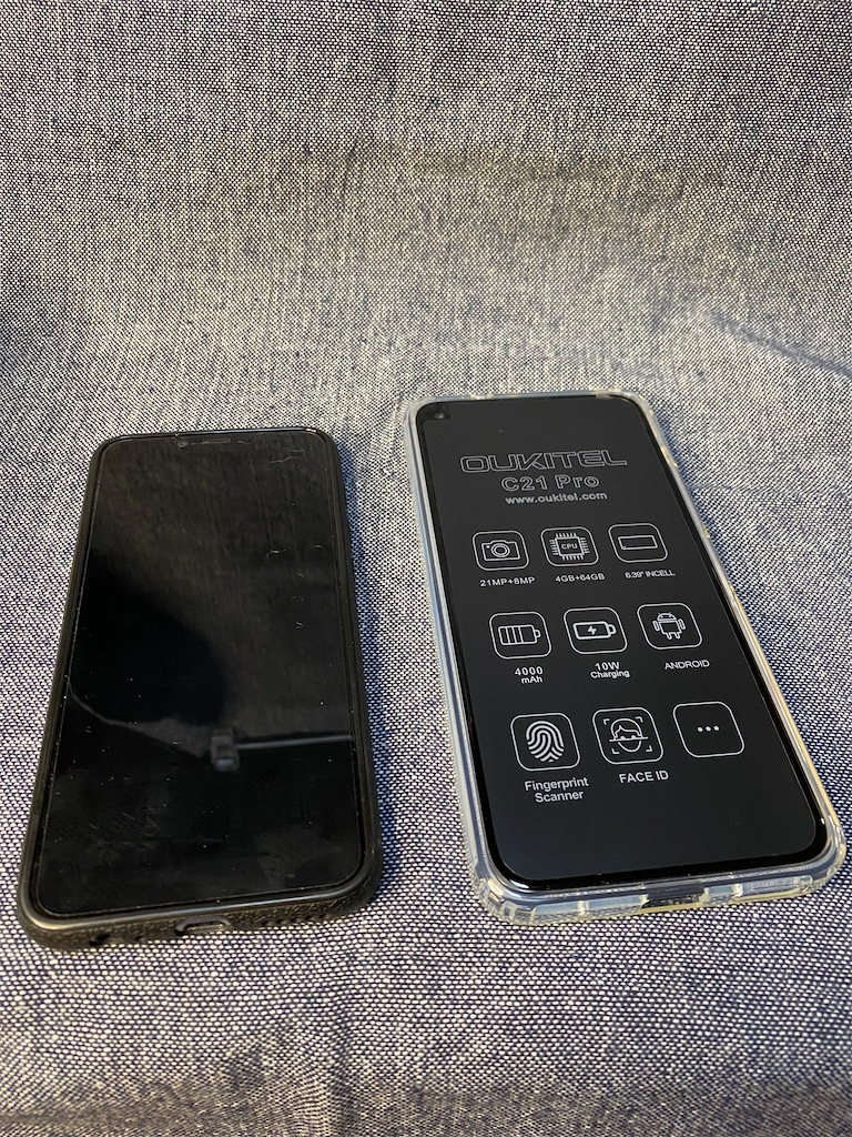 simフリースマホ OUKITEL C21 Proを購入。 - カメラ屋元公式中の人