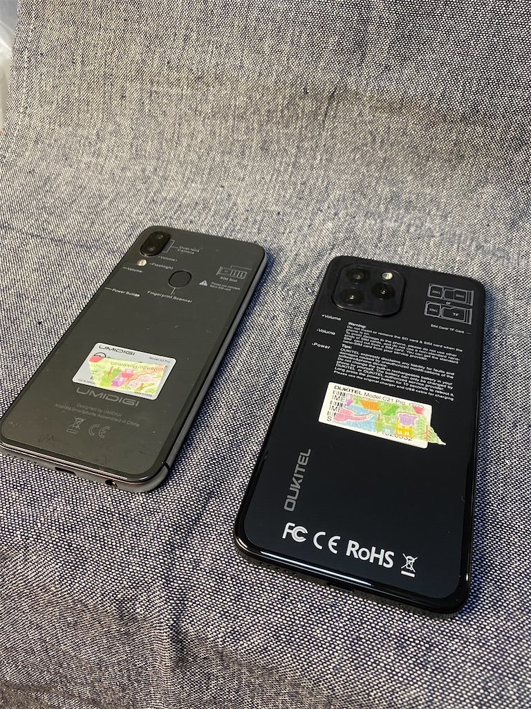 simフリースマホ OUKITEL C21 Proを購入。 - カメラ屋元公式中の
