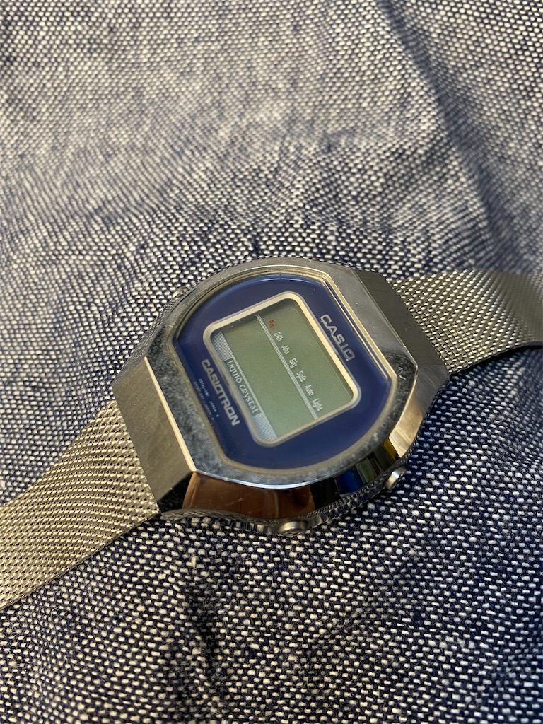 カシオトロンの電池交換、その1。 - カメラ屋元公式中の人 アオキのブログ