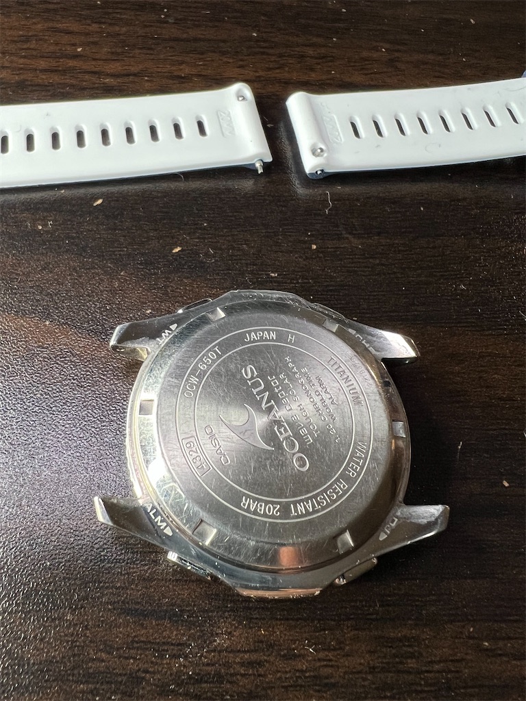 カシオ OCEANUS OCW-650Tの電池交換(未遂)。 - カメラ屋元公式中の人