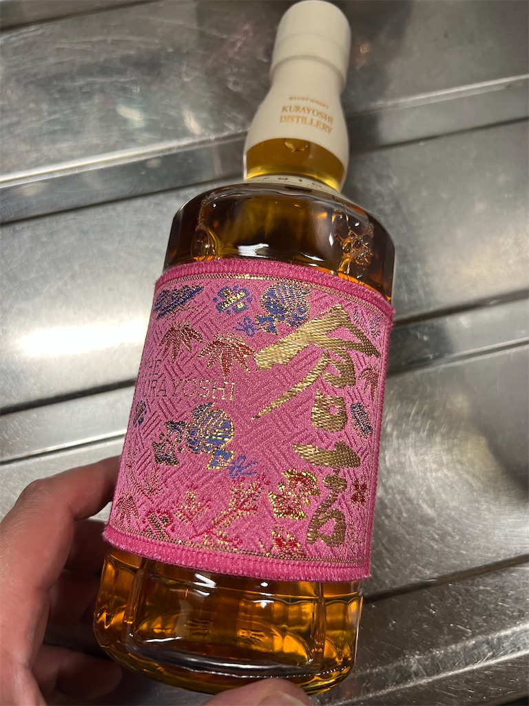 倉吉　干支　辰帯　限定　刺繍ラベル 松井酒造 干支ウイスキー | 倉吉 | シングルモルト | ピュア