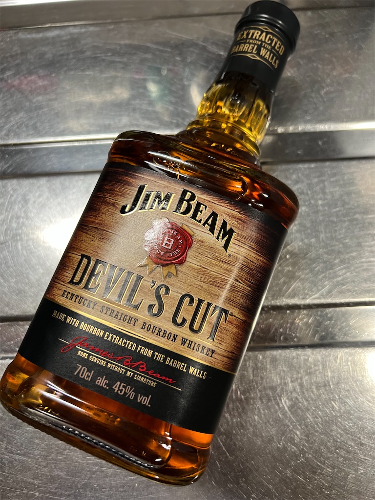 ジムビーム デビルズカット。 - カメラ屋元公式中の人 アオキのブログ