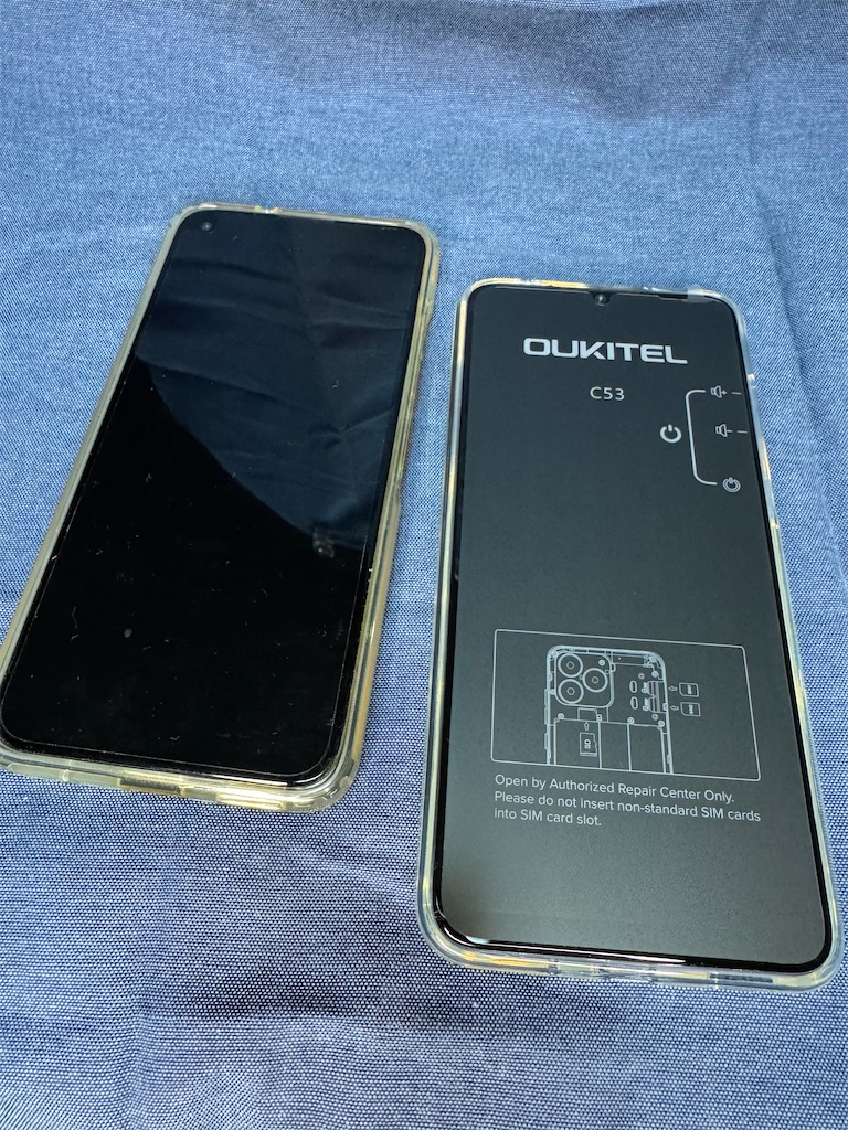 OUKITEL C53を購入しました。 - カメラ屋元公式中の人 アオキの
