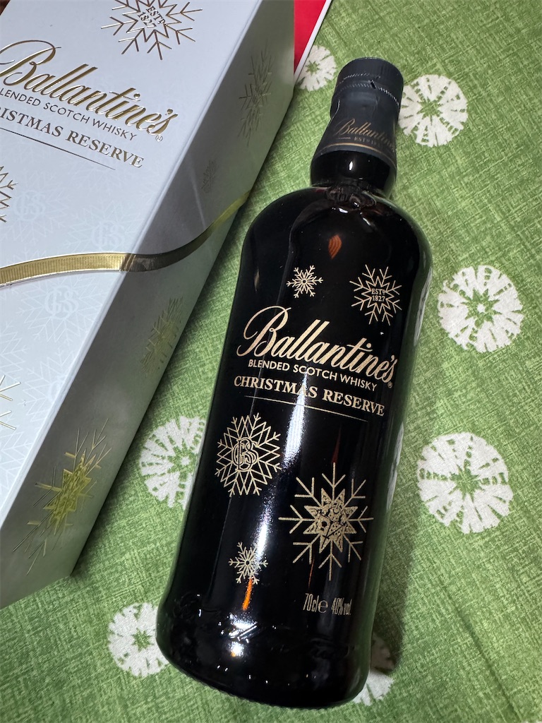 バランタイン クリスマスリザーブ。 - カメラ屋元公式中の人 アオキの