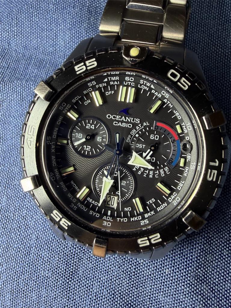 オシアナス OCW-P500TDJ-1A1JF カシャロを購入。 - カメラ屋元公式中の