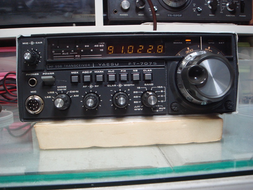 YAESU FT-707S ヤエス FT－707S 受信確認 トランシーバー取扱説明