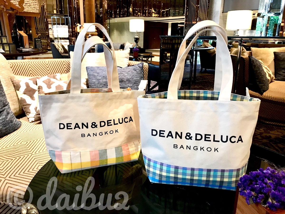 タイ】早朝からOPENしているカフェ「DEAN&DELUCA」バンコク限定トート 
