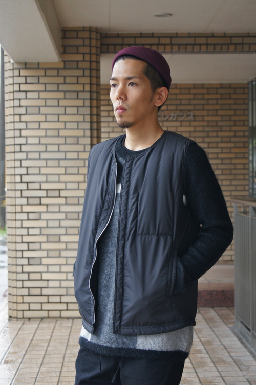 MUJI Labo ムジラボ　ノーカラーコートS~M 　ベージュ　撥水ナイロン 無印良品のMUJILABO（ムジラボ）も2018ラスト！ひっそりリリース