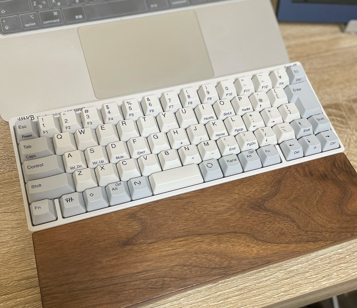 HHKBとパームレスト