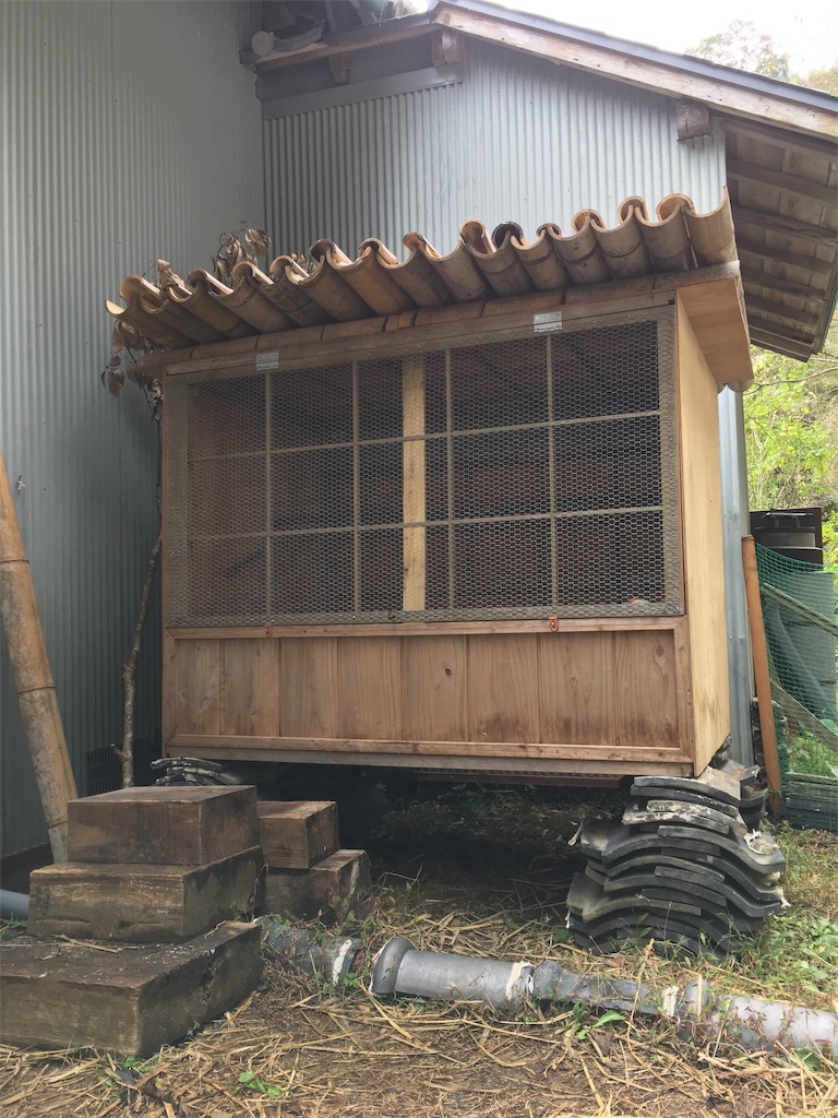 ニワトリ小屋 自給自足って何 人生って何