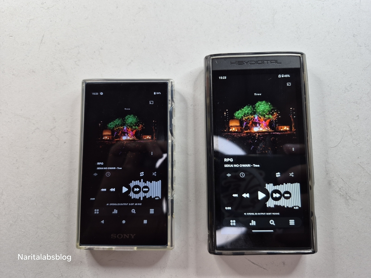 中古でNW-A106を買ってみた正直レビュー。快適性ならHiby M300の方が