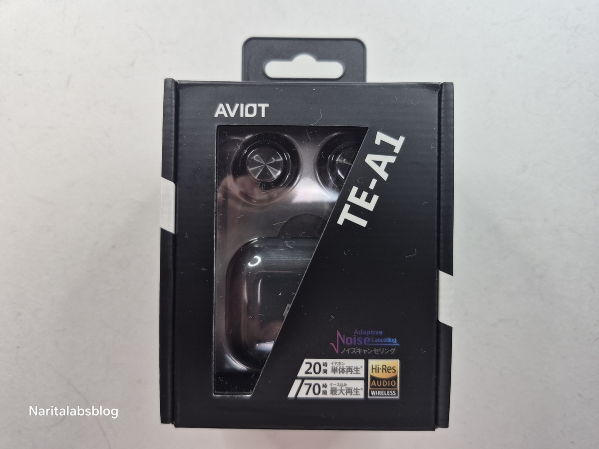 AVIOT TE-A1レビュー｜音は普通。でも1万円ちょいで最大20時間使える 