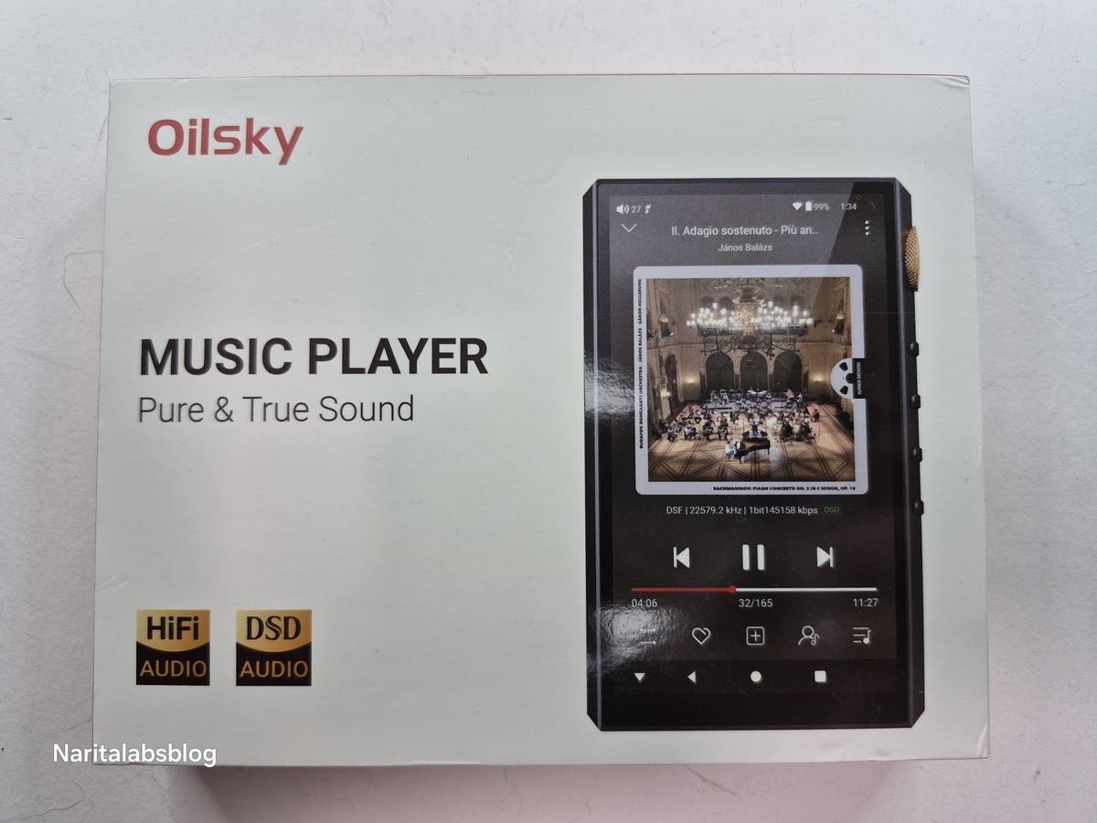 Oilsky G88を買ってみた。音を聴く前からツッコミどころが多すぎるDAP