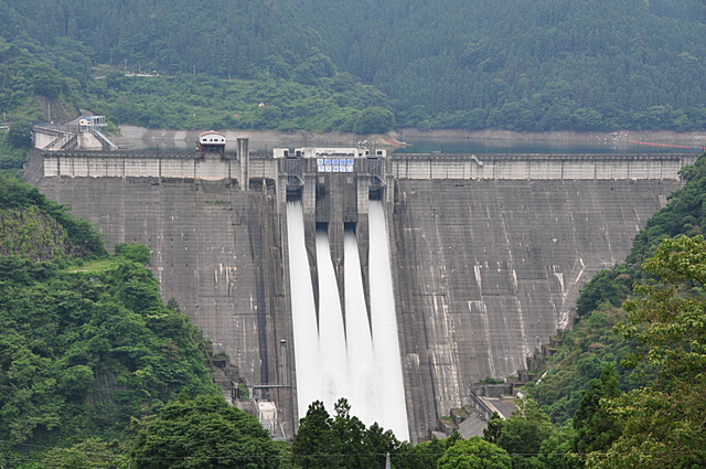 個別 ダム 下久保ダム 群馬県藤岡市 埼玉県児玉郡神川町 の写真