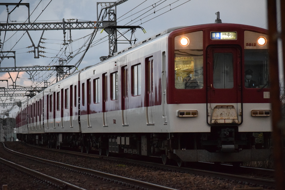 3/16 ちょっと変な中川行き普通 - あすなろ撮影録