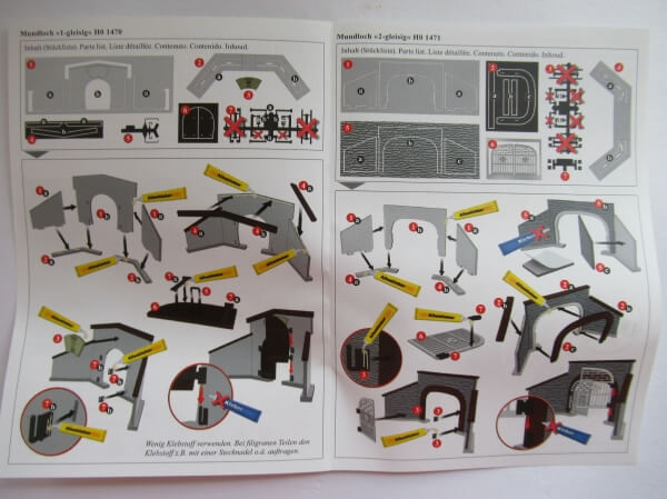 BUSCH 1470 HOf (1/87) 鉱山鉄道入口 (単線用) BUSCH 1470 HOf (1/87) 鉱山鉄道入口 (単線用)